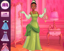 Princess Dress-Up Sticker Book