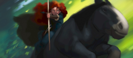 pixar brave concept art. Concept art from Pixar#39;s Brave