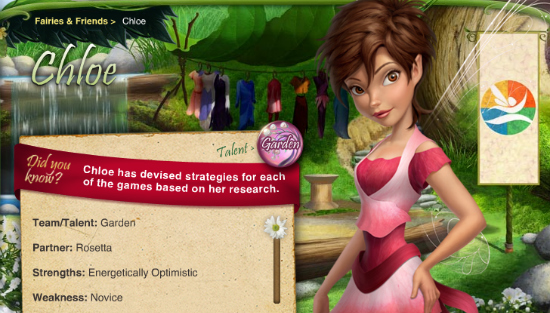 Pixie hollow online game